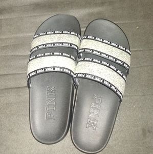 VS Pink bling slides